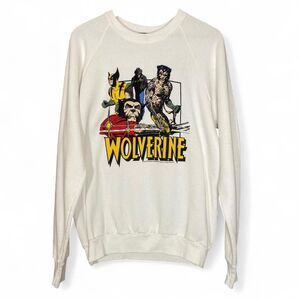 RARE vintage 1989 Wolverine Marvel Comics crewneck sweatshirt